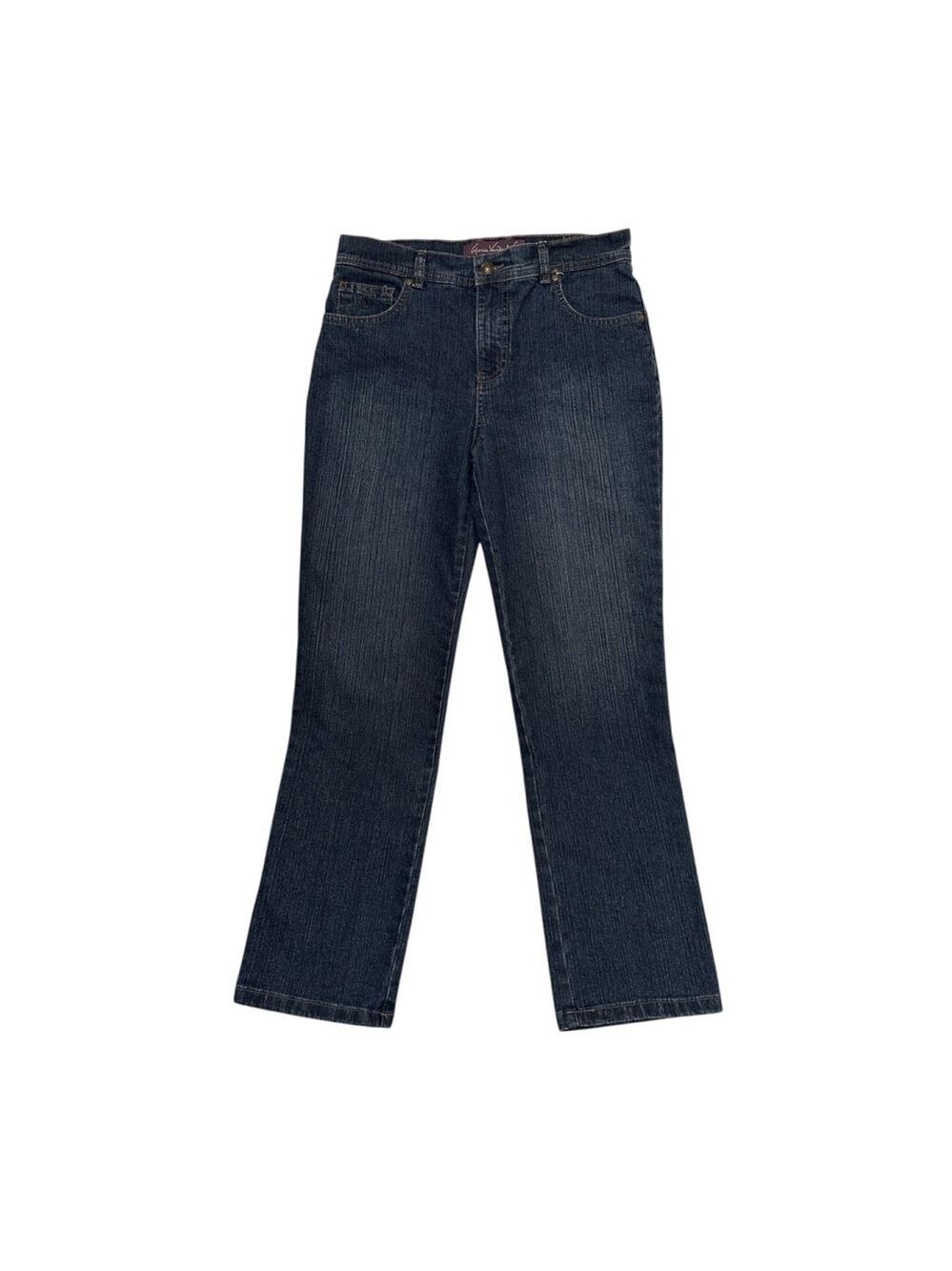 Gloria Vanderbilt Amanda Jeans High-Rise Womens 8P PETITE Distressed Durable